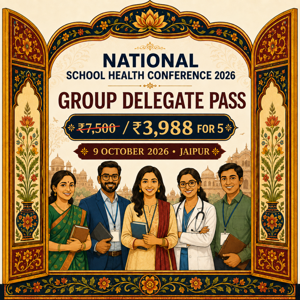 NSHC 2026 — Group Delegate Pass (5 Participants)